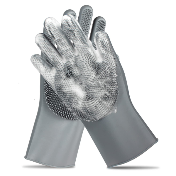 Silicone Scrubbing Gloves – Multi-Purpose & Heat Resistant