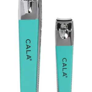 CALA SOFT TOUCH NAIL CLIPPER DUO - MINT