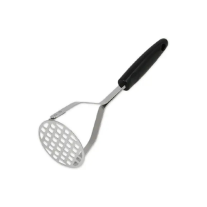 Chef Craft Select Sturdy Masher, 10.25 inch, Stainless Steel/Black